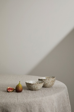 Logo trade promotional giveaway photo of: VINGA Nuvem stoneware mini bowl, 3 pcs set